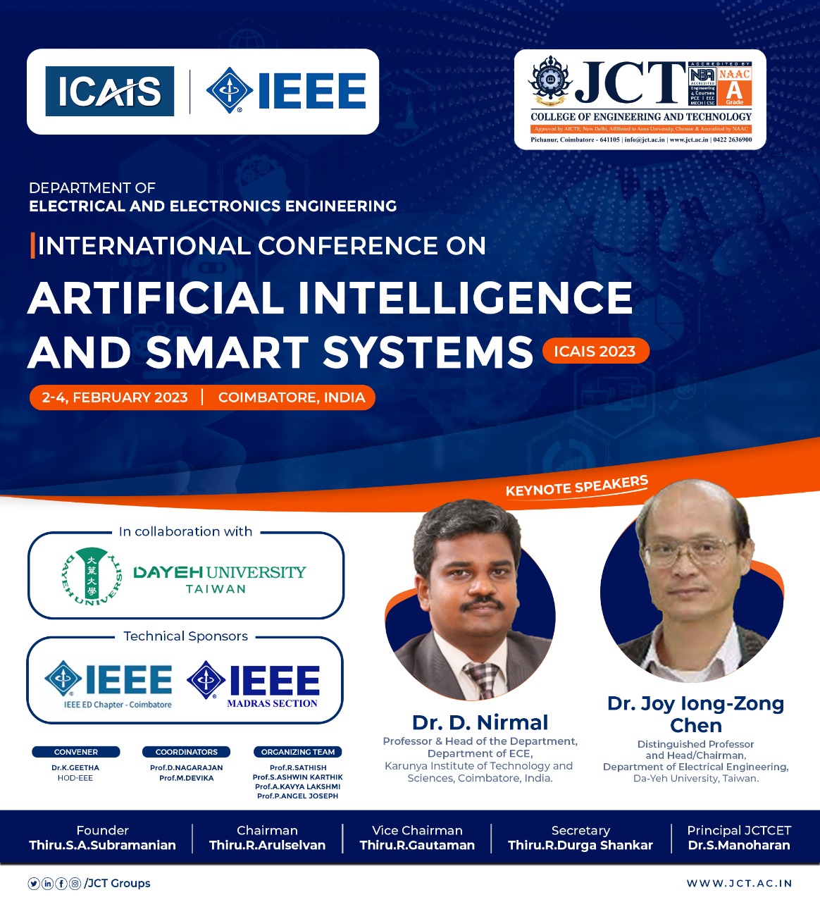 IEEE International conference on “Artificial Intelligence and Smart