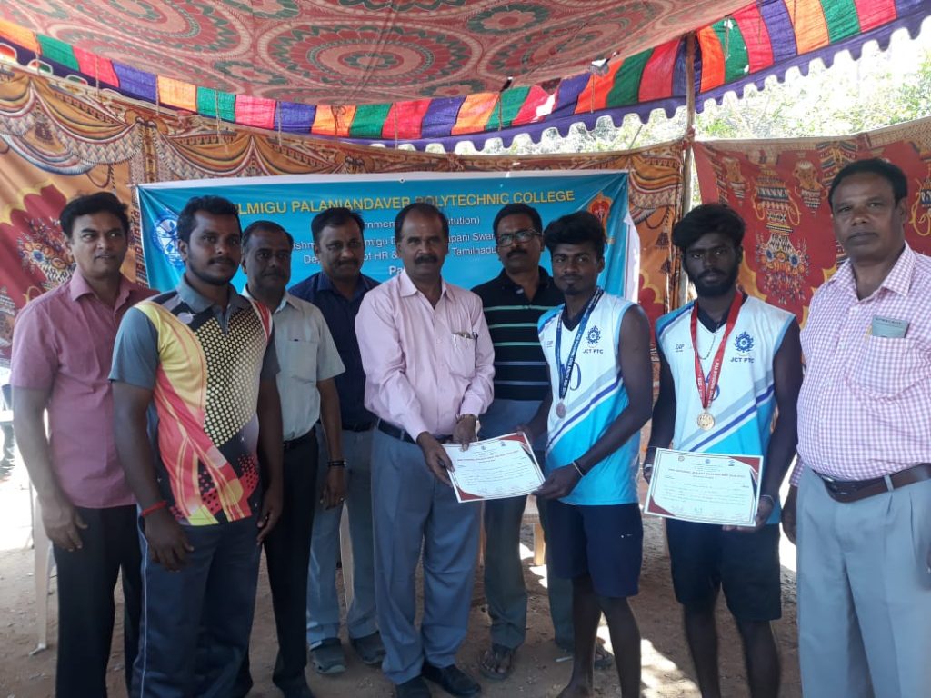 Polytechnic College Athletic meet Coimbatore Division – JCT Polytechnic